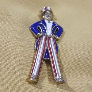 Uncle Sam pin.